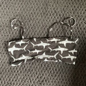 Boys + Arrows Swim - Boys + Arrows Shark Print Bikini Top Boys + Arrows Swim - Boys + Arrows Shark Print Bikini Top